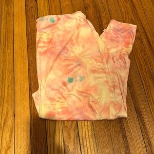 Zelos tie dye yoga pants